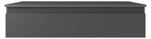 Oltens Vernal skříňka 100x45.6x23.6 cm závěsná pod umyvadlo grafitová 60011400