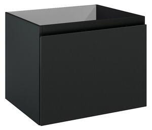 Oltens Vernal skříňka 60x45.6x47 cm závěsná pod umyvadlo černá 60013300