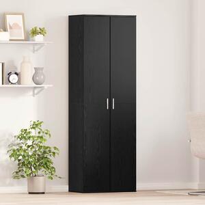 Highboard 60 x 35 x 180 cm Kompozitní dřevo Černý dub 3365569