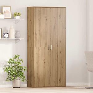 Vysoká skříň 80 x 35 x 180 cm Kompozitní dřevo dub artisan 3365562