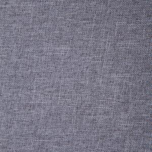 Křeslo s chromovaným rámem - textil | světle šedé