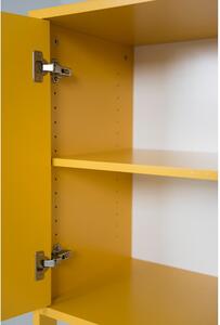 Žlutá skříňka Tenzo Uno, šířka 80 cm