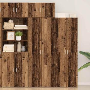 Úložná skříňka 2 ks Staré dřevo 70 x 42,5 x 225 cm 3365635