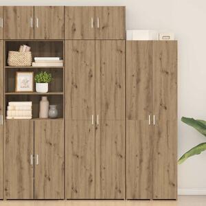 Úložná skříňka 2 ks Artisanový dub 70 x 42,5 x 225 cm 3365636