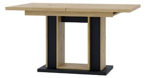 Jídelní stůl Farug (artisan + černá) (pro 6 až 8 osob). 1055168
