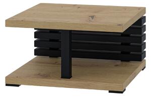 Konferenční stolek Kyram 2 (artisan + černá). 1055180
