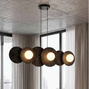 Lustr na lanku UMBRA 6xG9/8W/230V černá