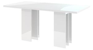 Jídelní stůl Marabo (lesk bílý) (pro 6 osob). 1055191