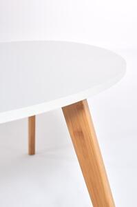 Bílý konferenční stolek Bonami Essentials Skandinavian, délka 120 cm