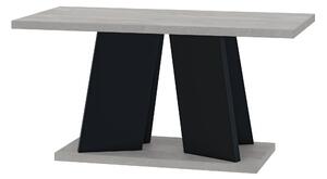 Konferenční stolek Mulnu (světle šedá + černá). 1055220