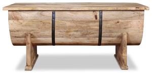 Konferenční stolek - masivní mangovníkové dřevo | 88x50x40 cm