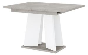 Jídelní stůl Mulnu (světle šedá + bílá) (pro 4 až 6 osob). 1055226
