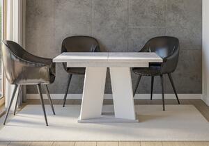 Jídelní stůl Mulnu (světle šedá + bílá) (pro 4 až 6 osob). 1055226
