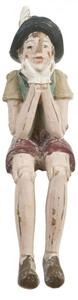 Figurka sedící Pinocchio B – 4x7x15 cm