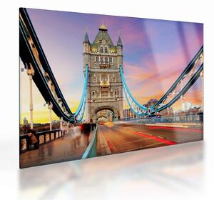 Skleněný obraz - Tower Bridge (70x50 cm)