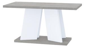 Konferenční stolek Mulnu (světle šedá + bílá). 1055221
