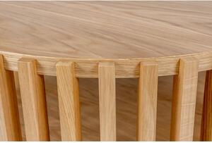 Konferenční stolek z dubového dřeva Woodman Drum, ø 83 cm