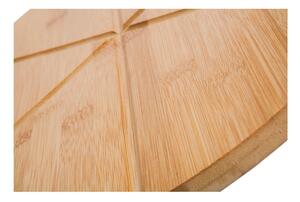 Bambusový podnos na pizzu Bambum Slice, ⌀ 35 cm