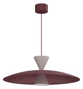 Lustr na lanku MISTIC 1xGX53/15W/230V burgundy
