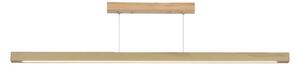 VK Light Woody LED závěsné liniové dřevěné svítidlo Hnědá1800 mm