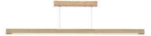 VK Light Woody LED závěsné liniové dřevěné svítidlo Hnědá1200 mm