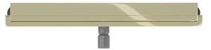 Sprchový žlab do stěny MEXEN FLAT WALL 2v1 - zlatý, 1530060