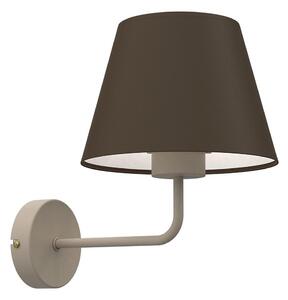 Nástěnná lampa ARDEN 1xE27/15W/230V béžová/hnědá