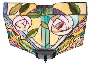 Endon 70699 - Stropní svítidlo Tiffany WILLOW 2xE27/60W/230V 35x35 cm
