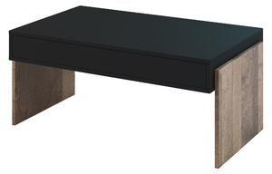 Konferenční stolek Zantra (černá + dub colonial grange). 1055285