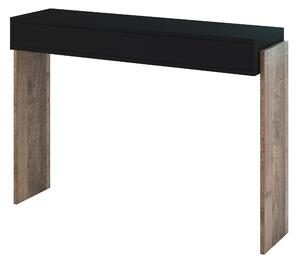 Konzolový stolek Zantra (černá + dub colonial grange). 1055287