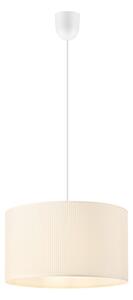 Lustr na lanku SIRJA PLISADO 1xE27/15W/230V pr. 35 cm krémová