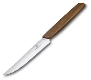 Victorinox - Sada steakových nožů SWISS MODERN 12 cm 2 ks ořech