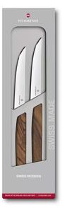 Victorinox - Sada steakových nožů SWISS MODERN 12 cm 2 ks ořech