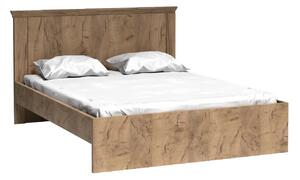 Manželská postel 160 cm Atena 05 (s roštem) (craft zlatý). 1055337