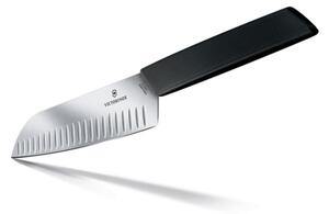 Victorinox - Kuchyňský nůž santoku SWISS MODERN 17 cm černá