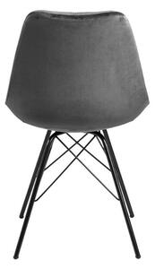 Černo-šedá jídelní židle Eris – Actona