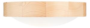 Stropní svítidlo NATURAL SLIM 1xE27/60W/230V pr. 27 cm borovice