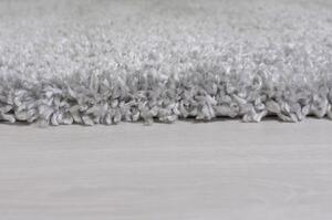 Světle šedý koberec Flair Rugs Sparks, ⌀ 133 cm