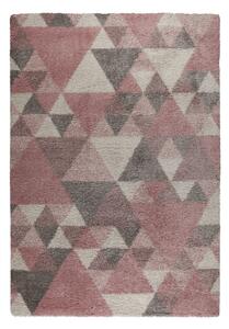 Růžovo-šedý koberec Flair Rugs Nuru, 160 x 230 cm