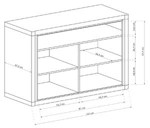 TV stolek/skříňka Douglas 11 (dub truflový). 1055567