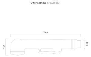 Oltens Rhine bidetová sprška chrom 37600100