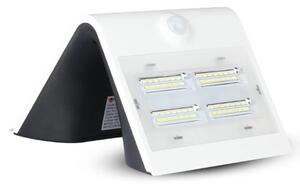LED Solární nástěnné svítidlo se senzorem LED/3W/3,7V 3000/4000K IP65 bílá