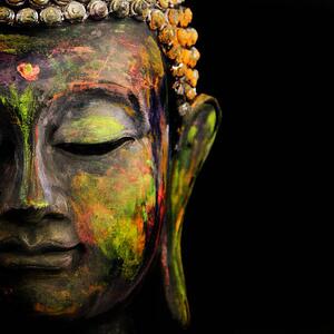 Fotografie Colorful Buddha, kdfotografie