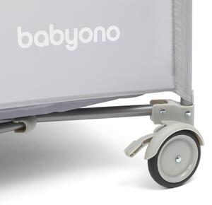 BabyOno - Cestovní postýlka BASIC šedá