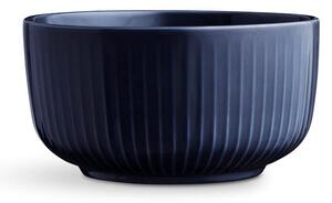 Tmavě modrá porcelánová miska Kähler Design Hammershoi, ⌀ 17 cm