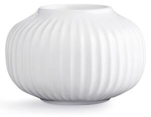 Bílý porcelánový svícen na čajové svíčky Kähler Design Hammershoi, ⌀ 10 cm