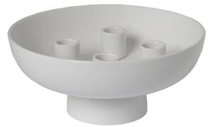 Storefactory Scandinavia Keramický svícen Granhammar - Glossy White SF540