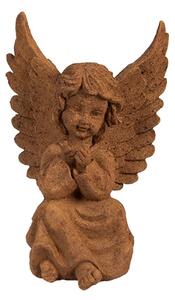 Náboženská socha sedícího andělíčka III Bartholomeus – 15 cm