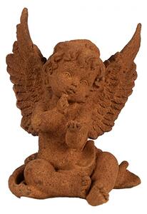 Náboženská socha sedícího andělíčka II Bartholomeus – 11 cm