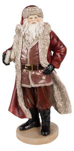 Figurka Santa Clause s knížkami – 33 cm